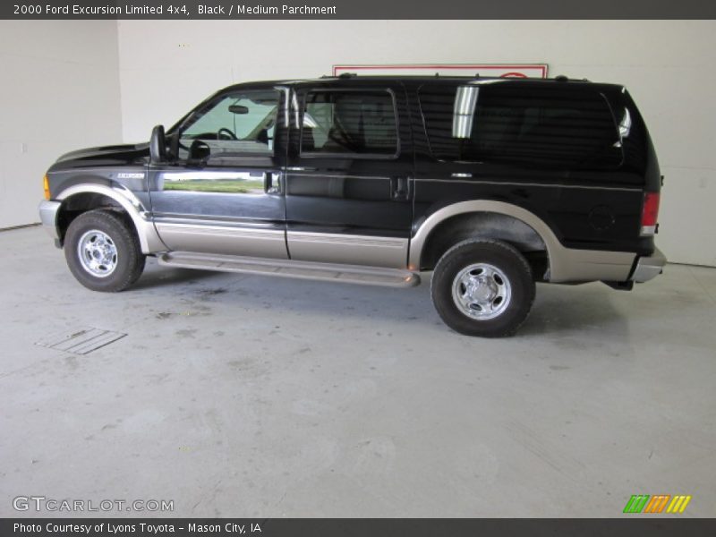 Black / Medium Parchment 2000 Ford Excursion Limited 4x4
