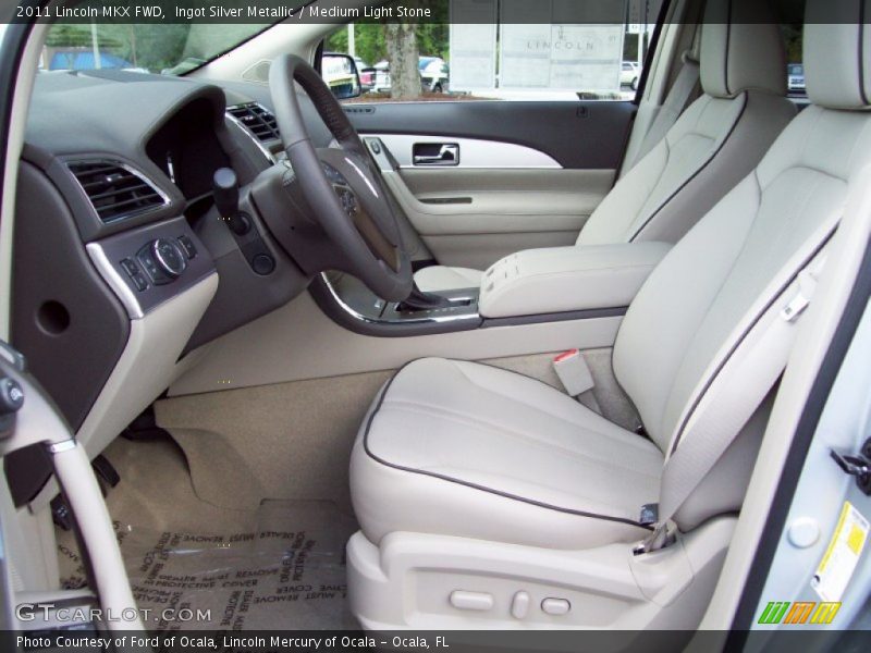 Ingot Silver Metallic / Medium Light Stone 2011 Lincoln MKX FWD