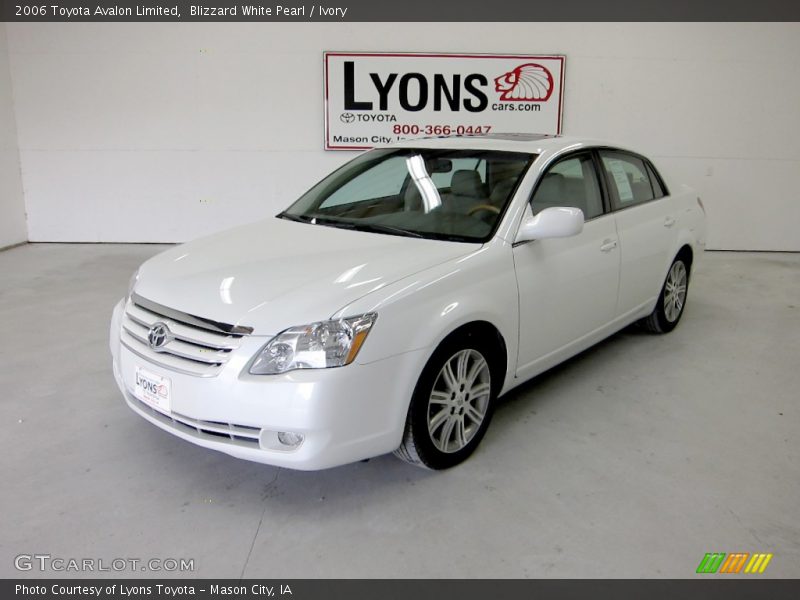 Blizzard White Pearl / Ivory 2006 Toyota Avalon Limited