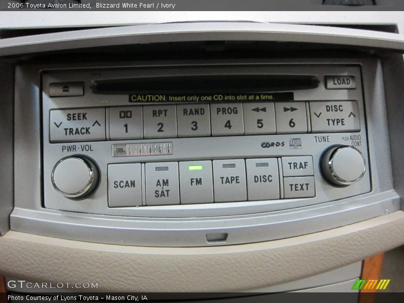 Blizzard White Pearl / Ivory 2006 Toyota Avalon Limited
