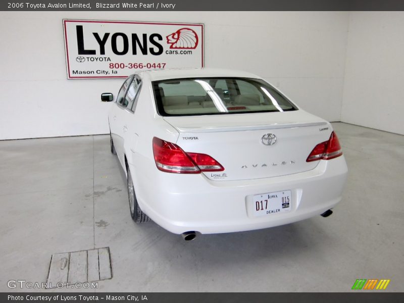 Blizzard White Pearl / Ivory 2006 Toyota Avalon Limited