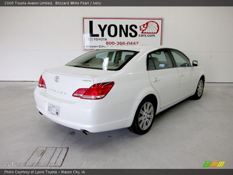 Blizzard White Pearl / Ivory 2006 Toyota Avalon Limited