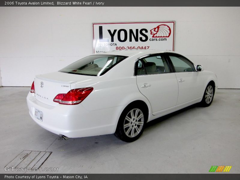 Blizzard White Pearl / Ivory 2006 Toyota Avalon Limited