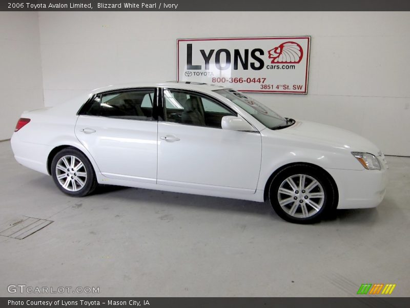 Blizzard White Pearl / Ivory 2006 Toyota Avalon Limited