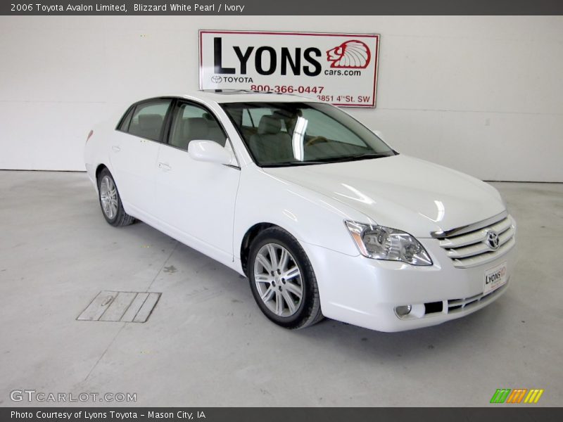 Blizzard White Pearl / Ivory 2006 Toyota Avalon Limited