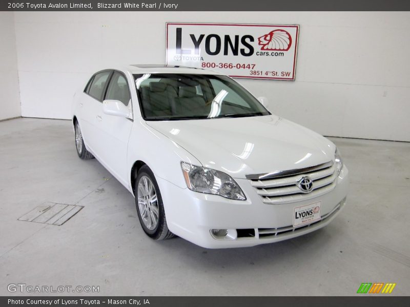 Blizzard White Pearl / Ivory 2006 Toyota Avalon Limited