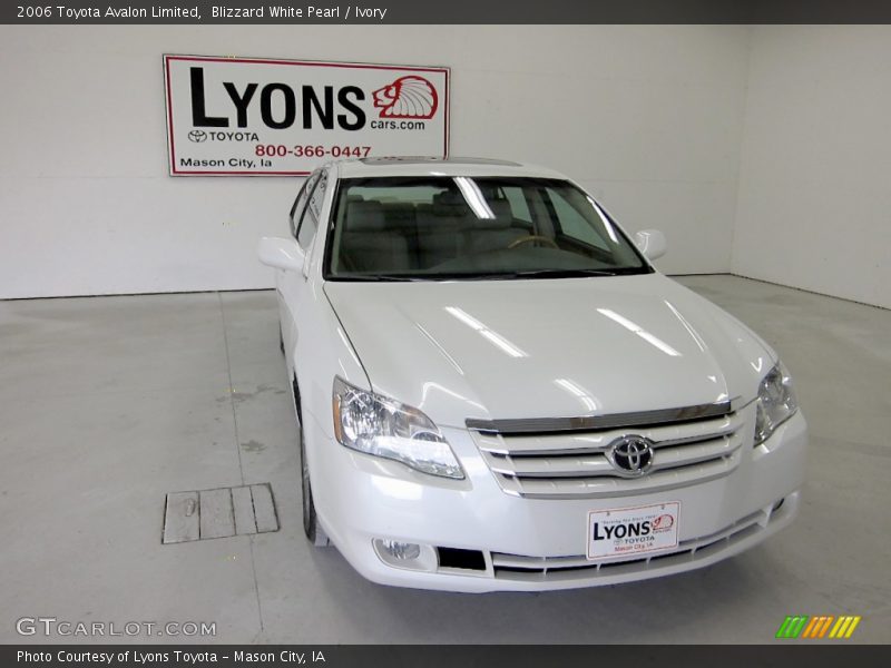 Blizzard White Pearl / Ivory 2006 Toyota Avalon Limited
