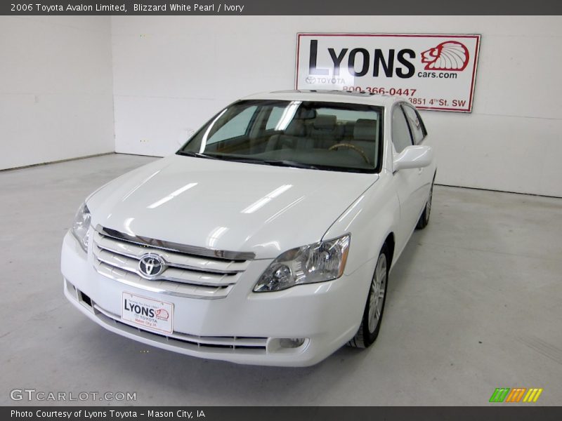 Blizzard White Pearl / Ivory 2006 Toyota Avalon Limited