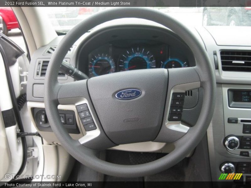  2012 Fusion SEL Steering Wheel