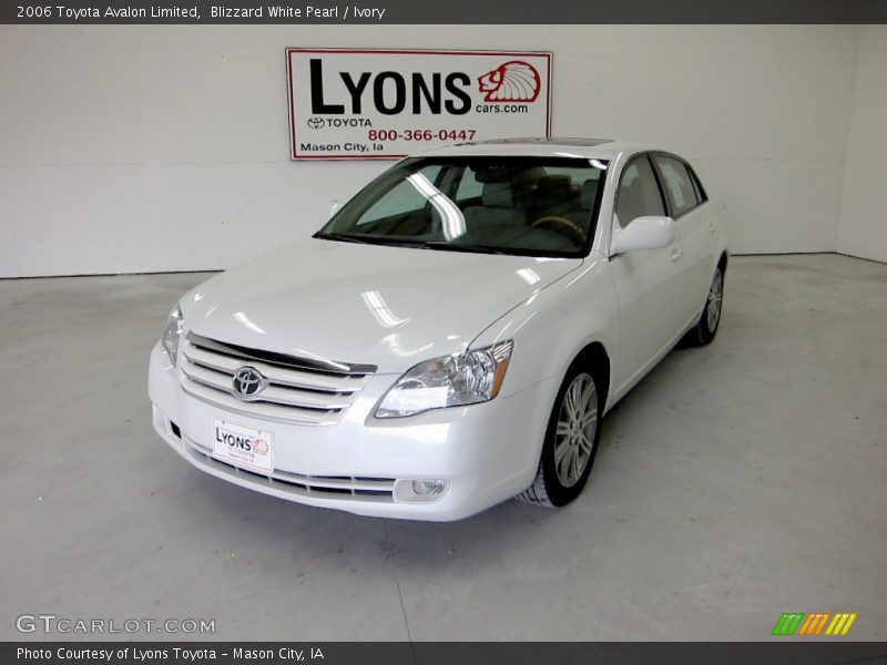 Blizzard White Pearl / Ivory 2006 Toyota Avalon Limited