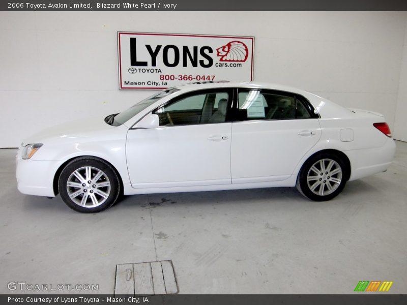 Blizzard White Pearl / Ivory 2006 Toyota Avalon Limited