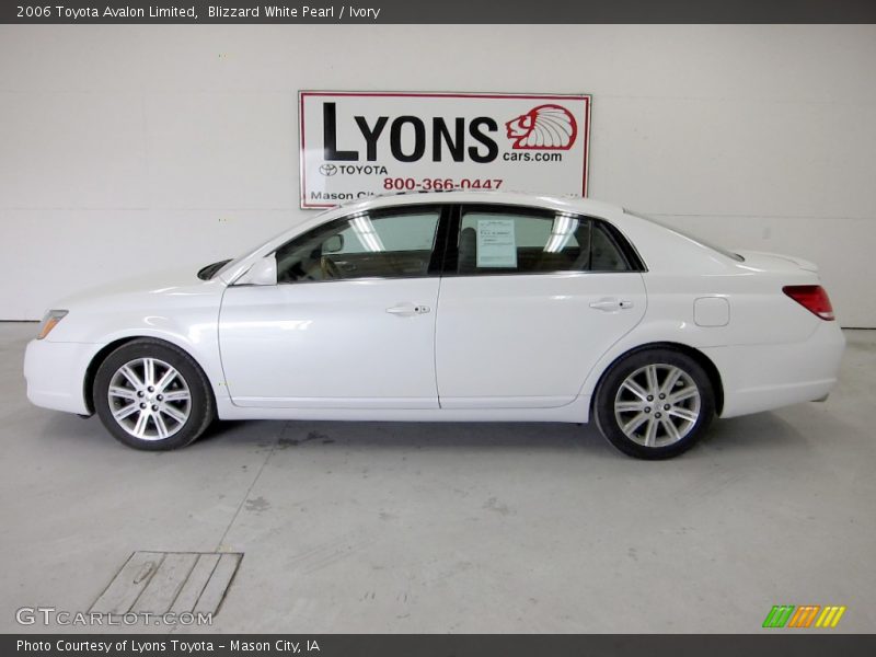 Blizzard White Pearl / Ivory 2006 Toyota Avalon Limited