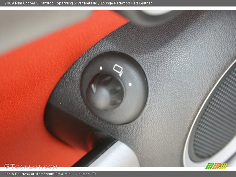 Sparkling Silver Metallic / Lounge Redwood Red Leather 2009 Mini Cooper S Hardtop
