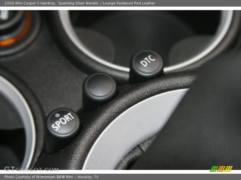 Sparkling Silver Metallic / Lounge Redwood Red Leather 2009 Mini Cooper S Hardtop