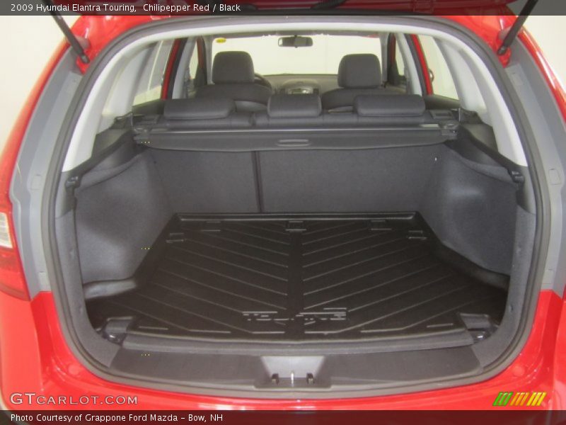Chilipepper Red / Black 2009 Hyundai Elantra Touring