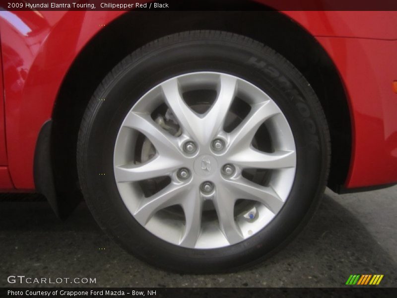 Chilipepper Red / Black 2009 Hyundai Elantra Touring