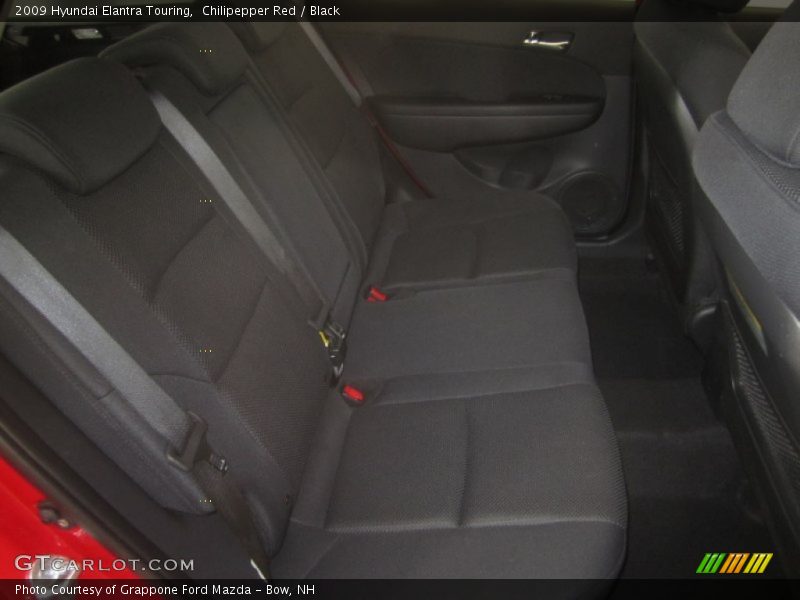 Chilipepper Red / Black 2009 Hyundai Elantra Touring