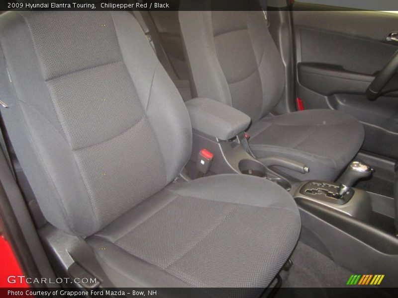 Chilipepper Red / Black 2009 Hyundai Elantra Touring