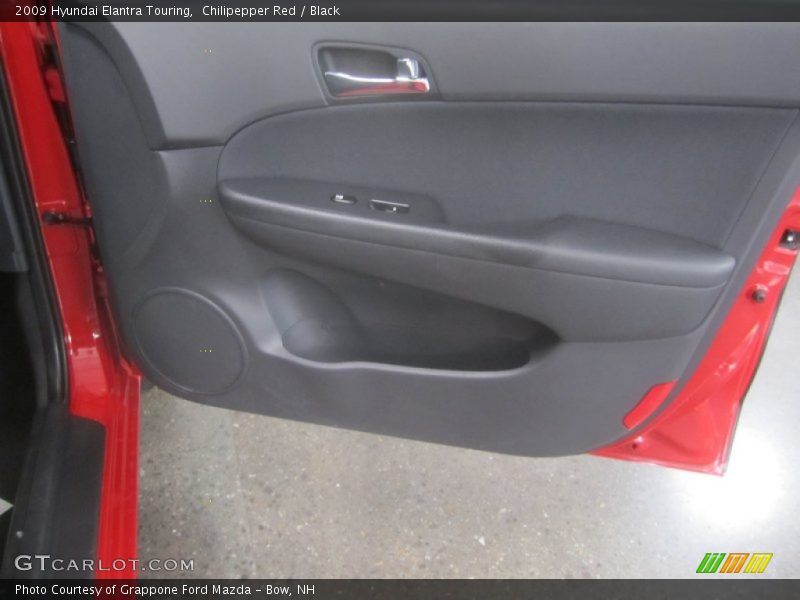 Chilipepper Red / Black 2009 Hyundai Elantra Touring