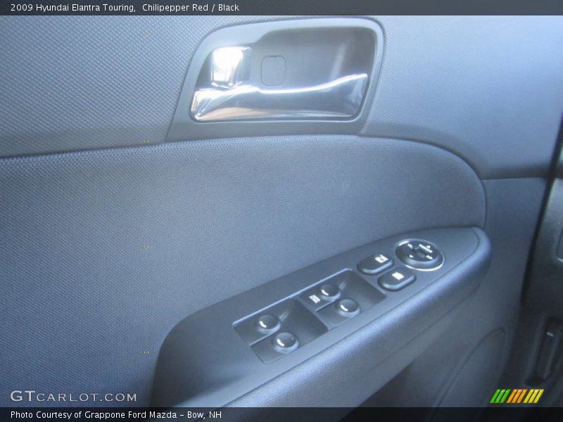 Chilipepper Red / Black 2009 Hyundai Elantra Touring