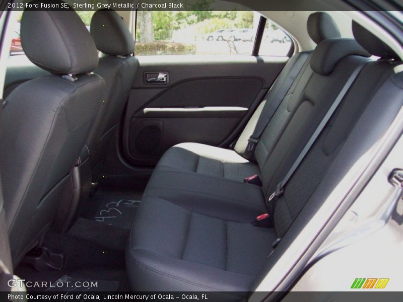 Sterling Grey Metallic / Charcoal Black 2012 Ford Fusion SE
