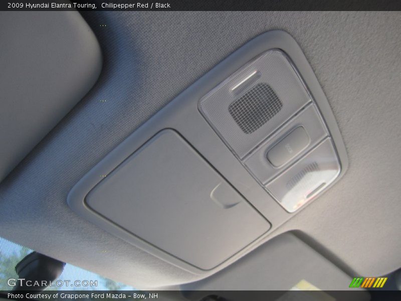 Chilipepper Red / Black 2009 Hyundai Elantra Touring