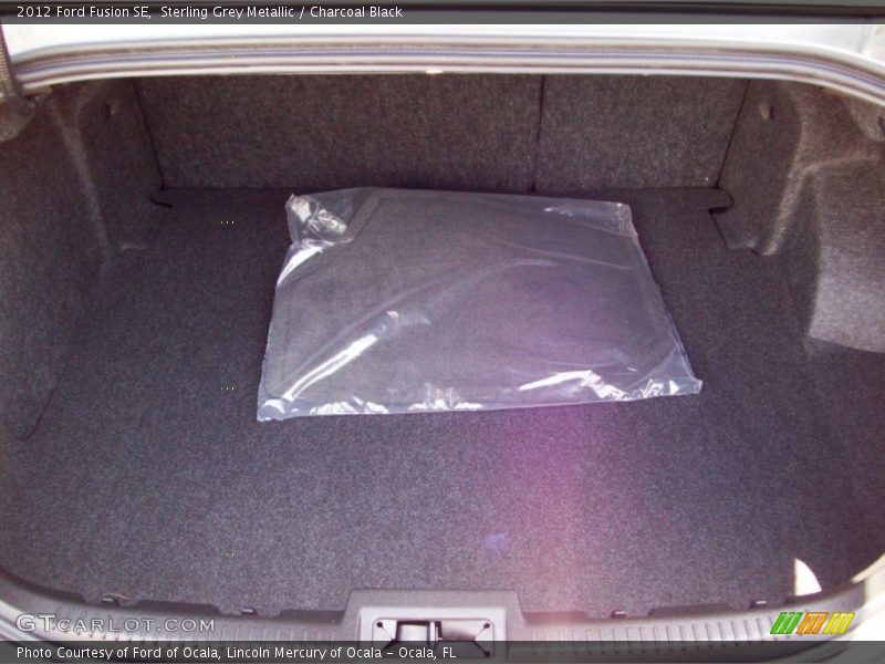 Sterling Grey Metallic / Charcoal Black 2012 Ford Fusion SE