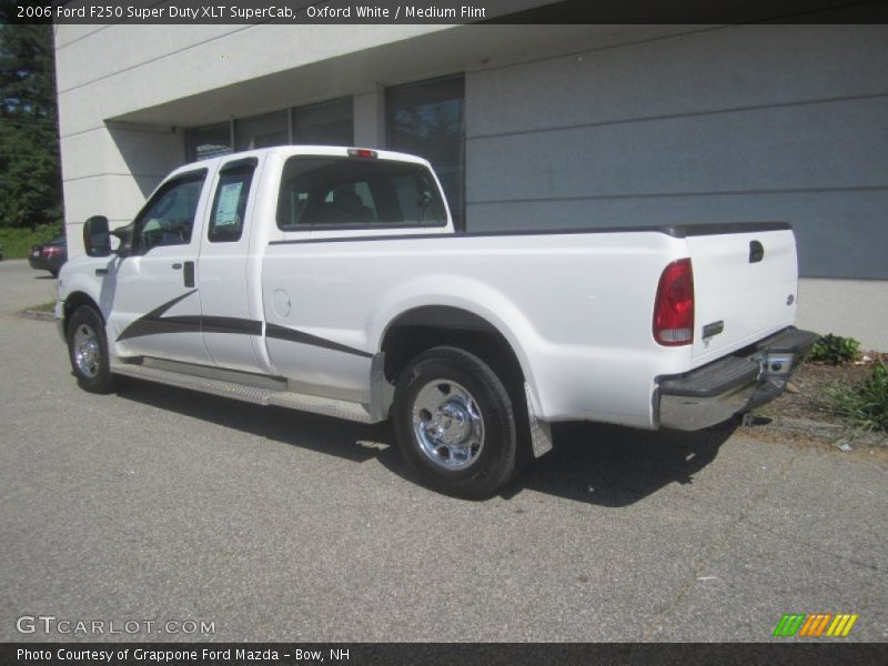 Oxford White / Medium Flint 2006 Ford F250 Super Duty XLT SuperCab