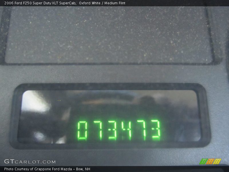 Oxford White / Medium Flint 2006 Ford F250 Super Duty XLT SuperCab