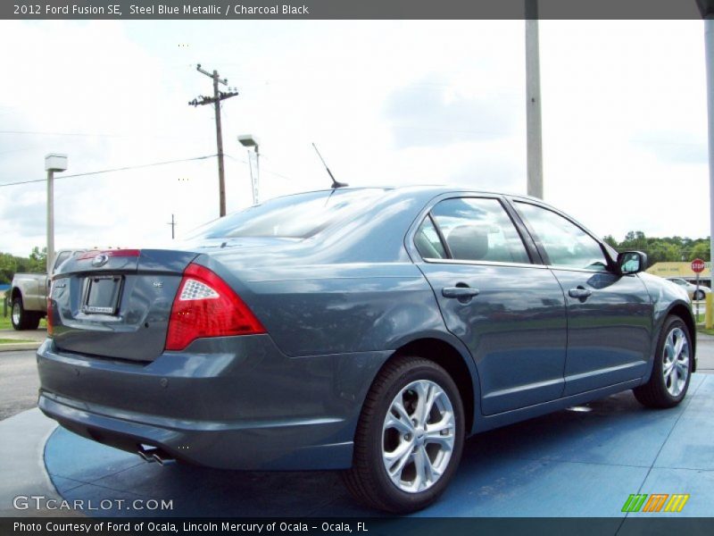  2012 Fusion SE Steel Blue Metallic