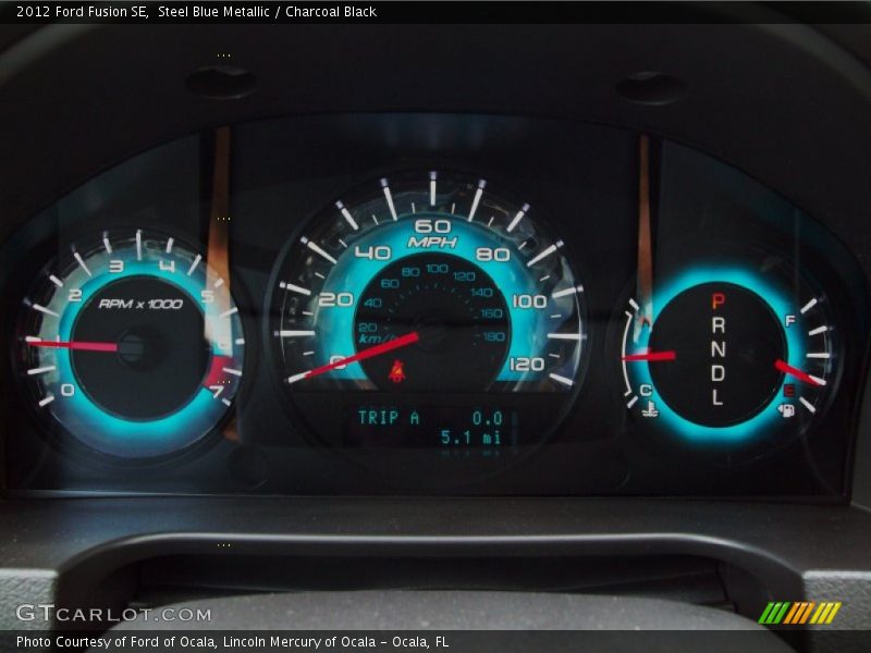  2012 Fusion SE SE Gauges