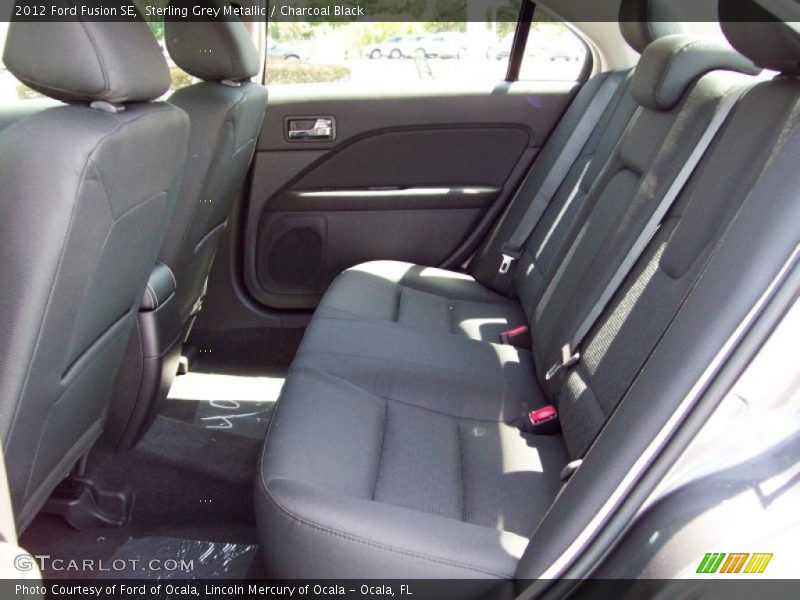 Sterling Grey Metallic / Charcoal Black 2012 Ford Fusion SE