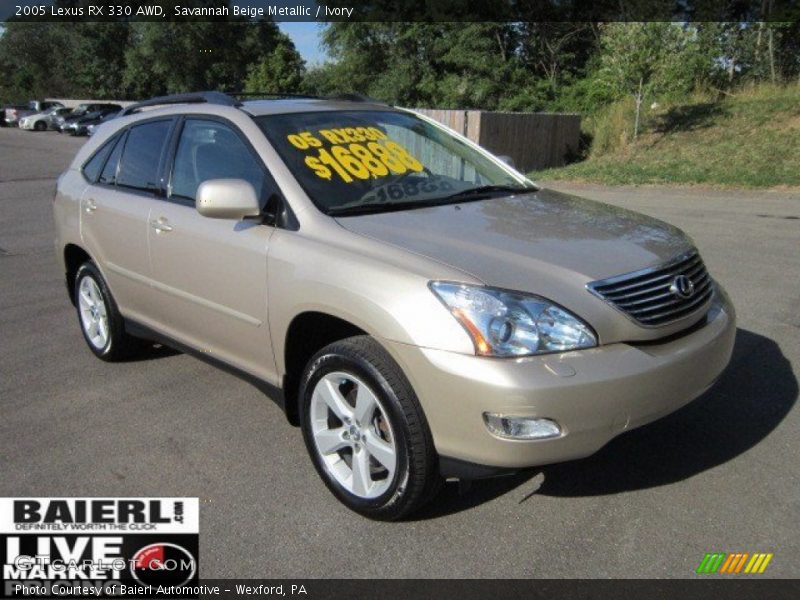 Savannah Beige Metallic / Ivory 2005 Lexus RX 330 AWD