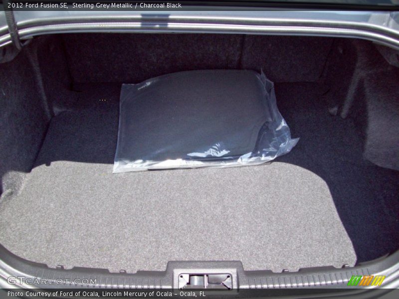 Sterling Grey Metallic / Charcoal Black 2012 Ford Fusion SE