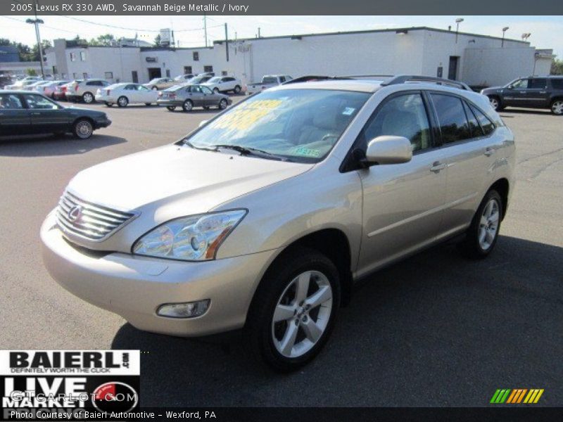 Savannah Beige Metallic / Ivory 2005 Lexus RX 330 AWD