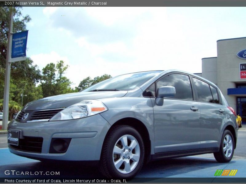 Magnetic Grey Metallic / Charcoal 2007 Nissan Versa SL
