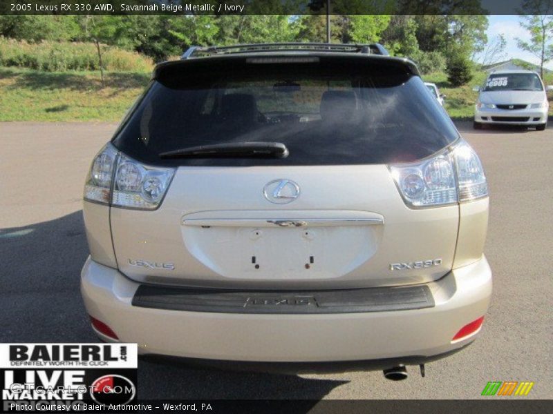 Savannah Beige Metallic / Ivory 2005 Lexus RX 330 AWD
