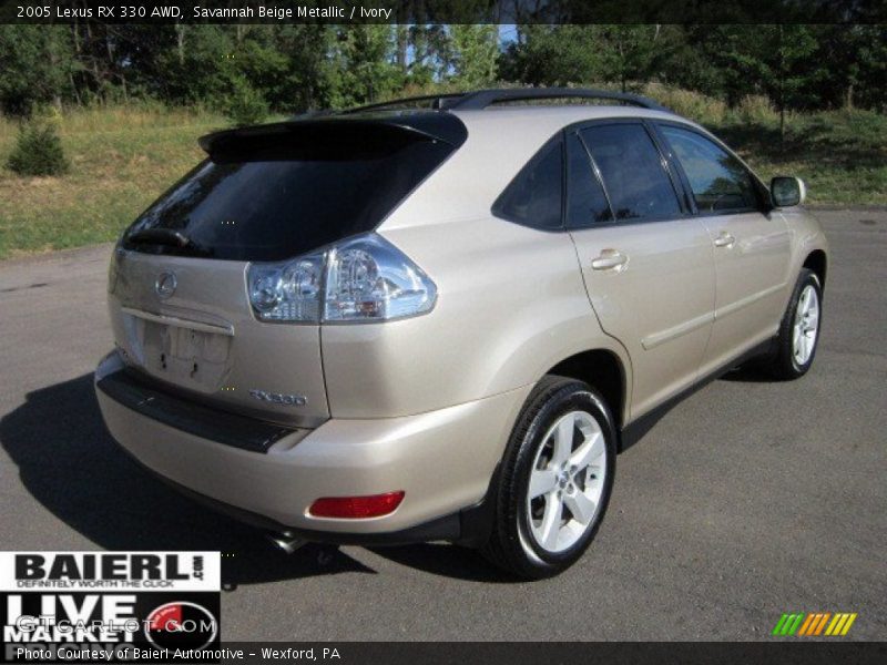 Savannah Beige Metallic / Ivory 2005 Lexus RX 330 AWD