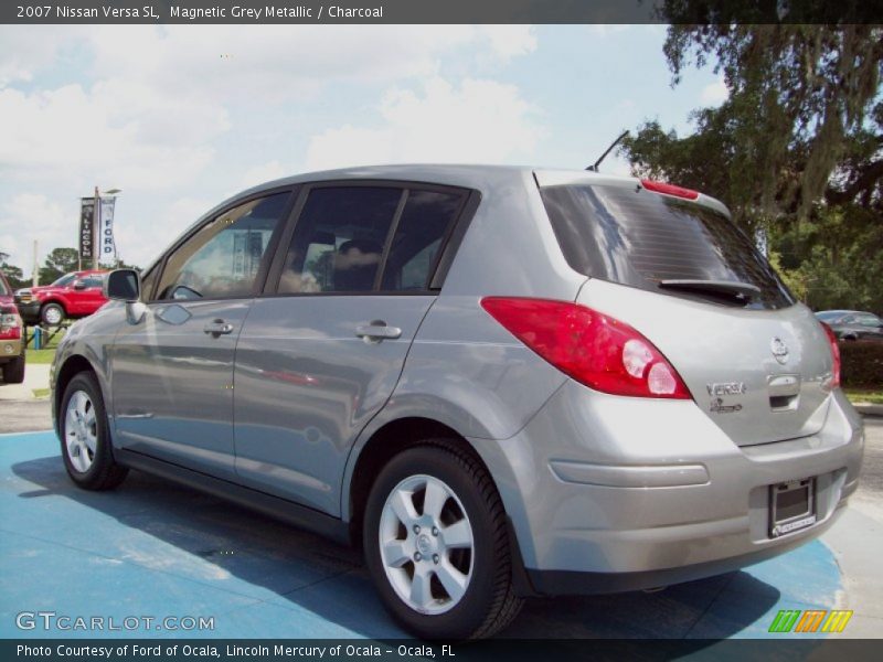 Magnetic Grey Metallic / Charcoal 2007 Nissan Versa SL