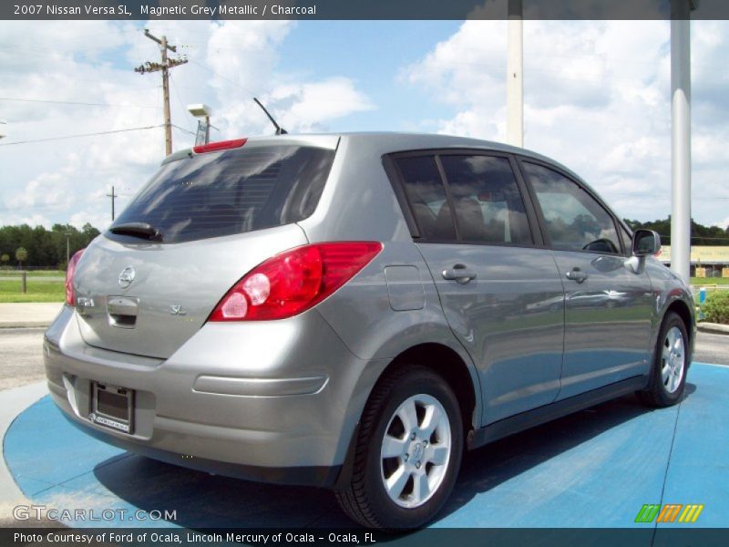 Magnetic Grey Metallic / Charcoal 2007 Nissan Versa SL