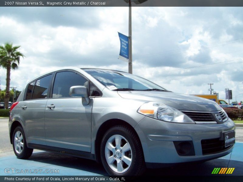 Magnetic Grey Metallic / Charcoal 2007 Nissan Versa SL