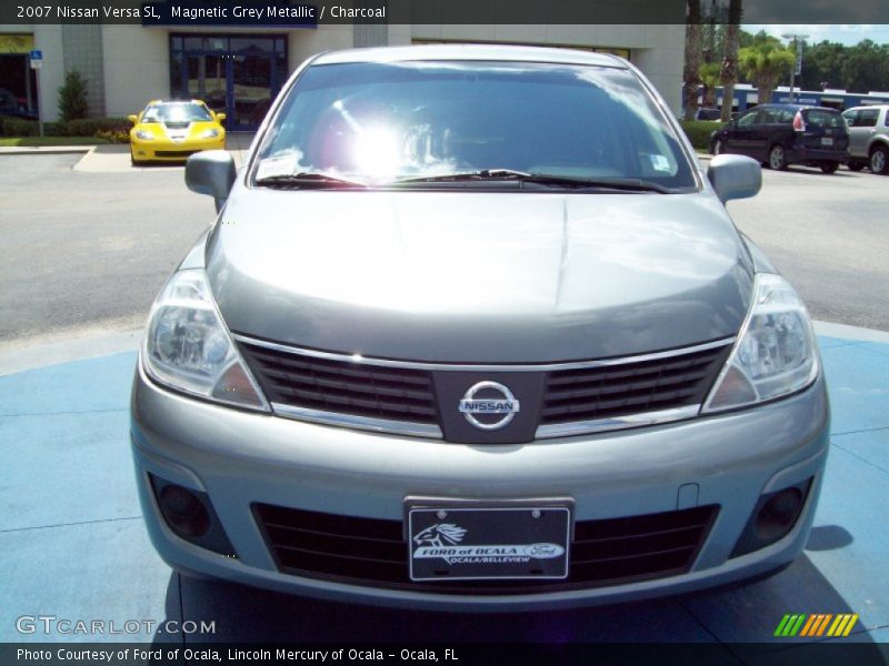 Magnetic Grey Metallic / Charcoal 2007 Nissan Versa SL