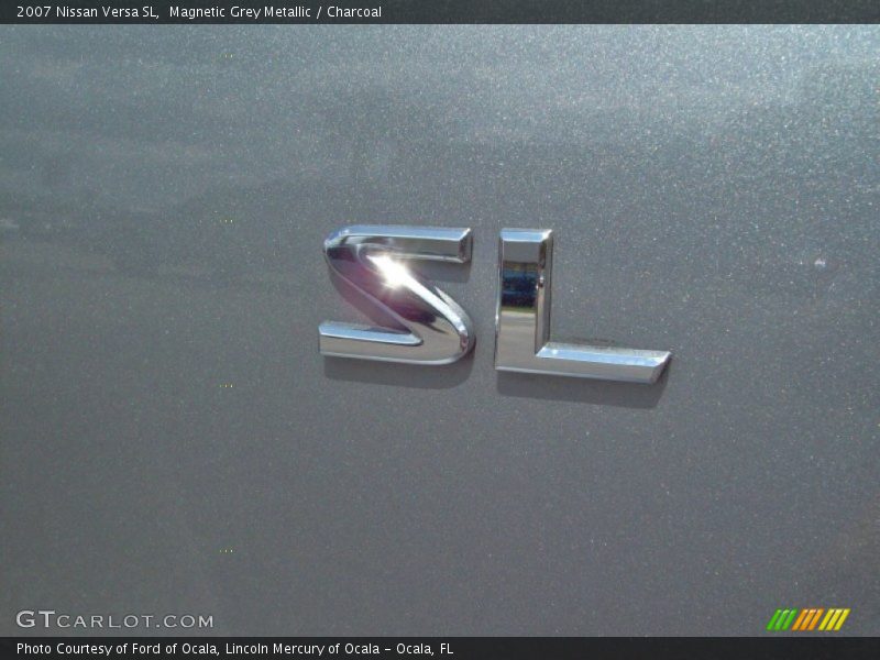 Magnetic Grey Metallic / Charcoal 2007 Nissan Versa SL