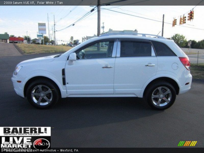 Polar White / Tan 2009 Saturn VUE XR