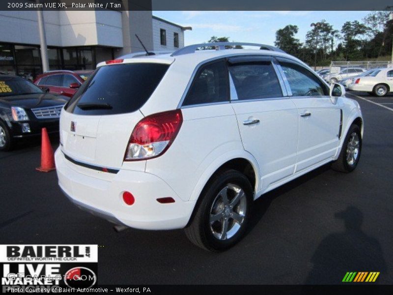 Polar White / Tan 2009 Saturn VUE XR