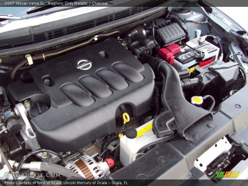 Magnetic Grey Metallic / Charcoal 2007 Nissan Versa SL