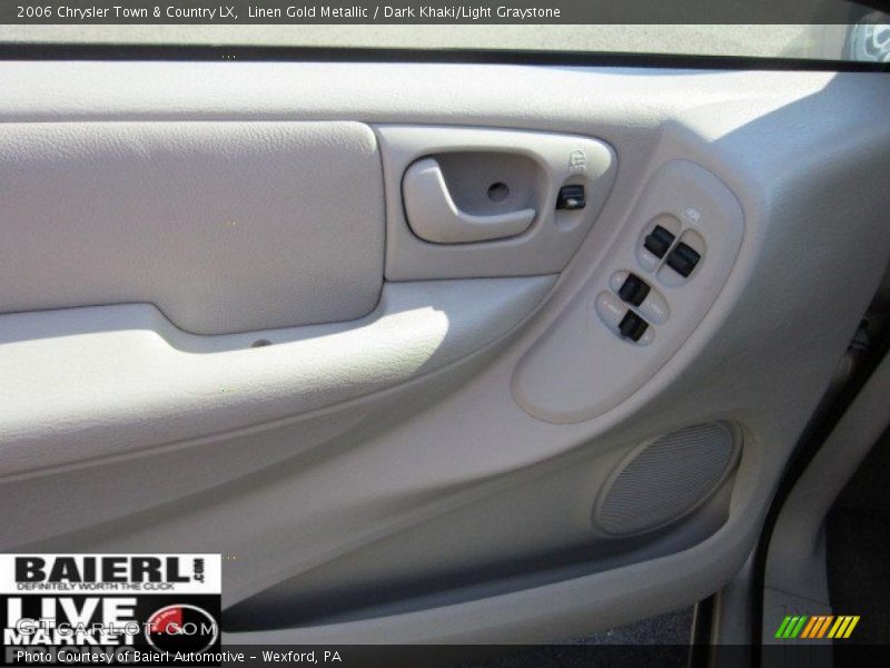 Linen Gold Metallic / Dark Khaki/Light Graystone 2006 Chrysler Town & Country LX