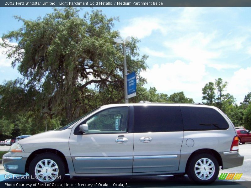 Light Parchment Gold Metallic / Medium Parchment Beige 2002 Ford Windstar Limited