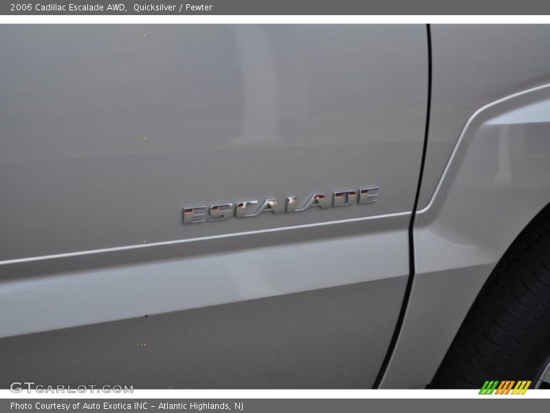 Quicksilver / Pewter 2006 Cadillac Escalade AWD