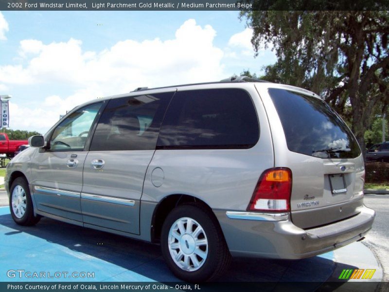 Light Parchment Gold Metallic / Medium Parchment Beige 2002 Ford Windstar Limited